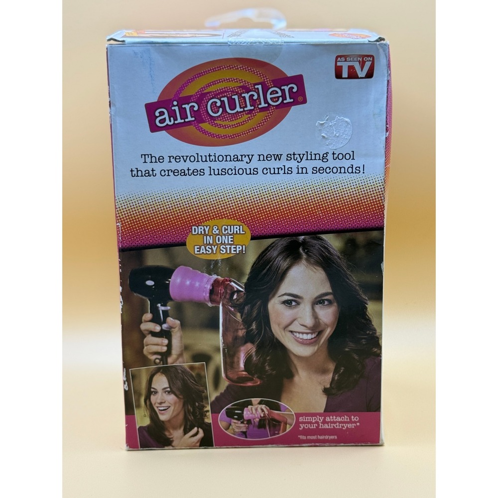 Air Curler Revolutionary Styling Tool Dry & Curl in One Easy Step As Seen On TV